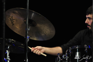 Michele Morari, jazz, funk, r&b drummer. Organ experience 4et feat. Fabrizio Bosso.