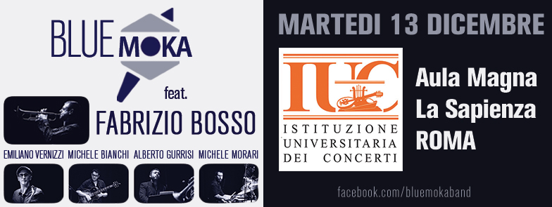 blue moka feat. fabrizio bosso iuc sapienza